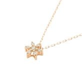 【無料ラッピング】  ヨンドシー 4℃ アクセサリー K10ピンクゴールド ネックレス ダイヤモンド ブランド 正規品 新品 ギフト プレゼント 人気 おすすめ 誕生日 記念日 クリスマス 送料無料