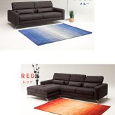 ラグ カーペット インド織 ウール100% 手織り 200x250cm ギャッベ 幅200 ウール 羊毛 四角 角形 オールシーズン マット センター グラデーション リビング ごろ寝マット 新生活 おしゃれ