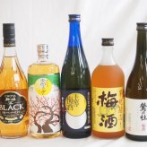 豪華梅酒5本セット(芋焼酎仕込五代梅酒(鹿児島) 樽熟梅酒天空の月(大分) 梅酒 鶯の杜(奈良) 芳醇ブランデー仕立チョーヤ梅酒 無添加上等梅酒(鹿児島)) 720ml×5本