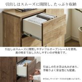 キャビネット サイドボード 引出し 幅80cm 国産 日本製 セミ完成品 リビング収納 脚付き 大容量 おしゃれ 北欧 リビングキャビネット リビングボード ナチュラル ウォールナット オーク ホワイト 木目 コード穴 シンプル 扉付き ヴィンテージ 新生活