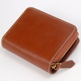ベリーズヨーク　BELLIES YORK　二つ折り財布　BYTM1944BR　ブラウン　茶色　ベジタブルタンニン　イタリアンレザー　牛革　”エイジングを楽しむ革小物”