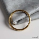ステンレス 色んな福のバングル ゴールド 福たくさん レディース ブレスレット 腕輪 縁起物 お守り アクセサリー 開運モチーフ 刻印風 光沢 華奢 上品 大人 女性 普段使い 重ね付け 手元コーデ ファッション ジュエリー