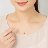 【無料ラッピング】  カナルヨンドシー Canal 4℃ ネックレス K18 ピンクゴールド ネックレス サファイア ダイヤモンド レディース ブランド 正規品 新品 ギフト プレゼント 人気 おすすめ 誕生日 記念日 クリスマス 送料無料