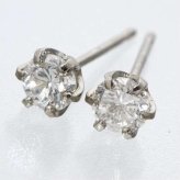 ダイヤモンドピアス プラチナ 0.4ct 合計 両耳用 スタッドピアス Pt900 宝石 天然石 レディース アクセサリー ジュエリー 誕生石 シンプル 上品 プレゼント ギフト