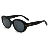 トムフォード TOM FORD サングラス アジアンフィット アイウェア UVカット フォックス FT1293-K/S 01A 54 メンズ レディース ユニセックス ブラック+グレー 海外正規品