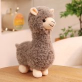 アルパカ ぬいぐるみ リアル 動物 アニマル ふわふわ かわいい 置物 インテリア 子供 おもちゃ ごっこ遊び 誕生日 プレゼント ギフト 癒し