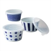 波佐見焼 藍玉 レンジ鉢トリオ 30141  内祝 内祝い お祝 御祝 記念品 出産内祝い プレゼント 快気祝い 粗供養 引出物