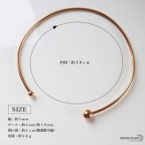 ステンレス チョーカー ネックレス レディース メタルチョーカー シンプル ボールチョーカー ダブル ピンク 球 玉 細身 プチプラ 高見え 普段使い 大人 可愛い プチプラ 女性 金属アレルギー対応