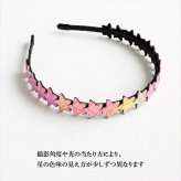 キッズ かわいい カチューシャ 通販 Rora きらきらん 星 髪飾り ヘッドドレス 女の子 こども 子供 小学生 女子 可愛い 入学式 卒園式 発表会 結婚式 七五三 ハレの日 プレゼント フォーマル キッズファッション