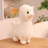 アルパカ ぬいぐるみ リアル 動物 アニマル ふわふわ かわいい 置物 インテリア 子供 おもちゃ ごっこ遊び 誕生日 プレゼント ギフト 癒し