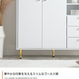 本棚 キャビネット チェスト シェルフ サイドボード ブックシェルフ 書棚 大理石柄 収納 大容量 引き出し 扉 オープン 飾り棚 可動棚 コンパクト タンス 脚付き 可愛い かわいい 高級感 上品 一人暮らし ワンルーム リビング