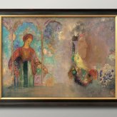日本製 オディロン ルドン A3 サイズ ポスター アート おしゃれ 絵画 インテリア 北欧 イラスト マット紙 艶消し アートパネル 額 フレーム デザイン 壁掛け ギフト 新築祝い ディスプレイ  速達 送料無料