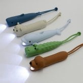 レッドワークス シリコン製 LED懐中電灯[可愛いライト ハンディライト 子供 ライト 電灯 フラッシュライト 点滅ライト 防災ライト 防災グッズ 非常用 停電対策 グッズ 充電式 USB Type-C アウトドア キャンプ 夜釣り]
