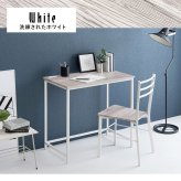 デスク チェア セット スチール パソコン 幅80cm 机 テーブル 椅子 イス ー ワーク 勉強机 学習机 新生活