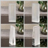 クリスタル位牌 期間限定10％OFF＋更にレビューを書いて送料無料  ☆彡　淡い雪のような白のコントラストが美しいお位牌  名入れクリスタル位牌 名入れ無料 お位牌 仏具 仏壇 夫婦 連名 戒名 供養 49日 法要 法事 おしゃれ 現代位牌 手元供養 現代仏壇 ミニ仏壇 小型 慰霊 没日 俗名  記念品 戒名彫刻代金込み