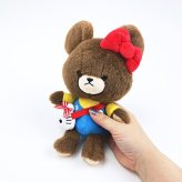 サンリオ ×くまのがっこう ジャッキー ぬいぐるみ(SS) Sanrio