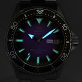 オリエント スポーツ マコ 自動巻き 腕時計 ブランド メンズ ORIENT SPORTS RN-AA0827V アナログ パープル