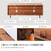 テレビ台 テレビボード ガラス ローボード 木製 テレビラック スリム 収納 TV台 省スペース ガラス扉 壁寄せ 一人暮らし 収納棚 Laura ラウラ 収納付き 幅120 可動棚 2段 ロータイプ コード穴 32型 32インチ 40型 40インチ