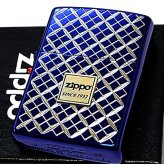 ZIPPO ブルー ヘリテージ ジッポ ライター 両面加工 彫刻 Heritage Blue 1932 ロゴ 青 おしゃれ 七宝 かっこいい ギフト プレゼント メンズ レディース