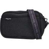 ウィローベイ ショルダーバッグ レディース ブランド WILLOWBAY ラージクロスボディバッグウィズロープ クロスボディ BLACK DENIM