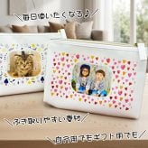 写真入り ポーチ 写真 化粧ポーチ マルチケース 犬 猫 ペット写真 レディースバッグ おしゃれ 母の日 敬老の日 卒業記念 誕生日プレゼント 大人 スリム コンパクト 卒業記念品 卒業 卒園 卒部 プレゼント 記念品 赤ちゃん ペット 母 女性 祖母