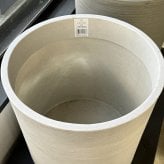 鉢カバー おしゃれ 大型 14号 9号 M S サイズ 植木鉢 KONTON コントン ソンク シリンダー 円柱 丸型 軽量 砂岩調 屋外 室内 高級 北欧 モダン ナチュラル 観葉植物用 シンボルツリー サボテン 多肉植物 特大 玄関 プランター 底穴なし チャコールグレー ウォームグレー