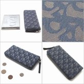 Calvin Klein カルバンクライン アウトレット サイフ オールオーバー モノグラム ロング ジップ ウォレット 長財布 4F1187G400