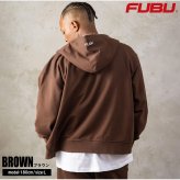 FUBU フブ パーカー メンズ レディース fam-62705 OGロゴ ジップ フーディー フルジップ ジップアップ スウェット サガラ刺繍 ワッペン ビッグシルエット ストリート ヒップホップ ダンス カジュアル トップス M L XL XXL 2026FW Karlas