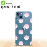 iPhone13mini iPhone13 mini ケース ハードケース ドット 水玉 A グラデ ピンク  nk-i13m-005