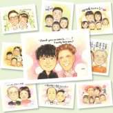 贈り物 感謝 似顔絵 ギフト プレゼント 名入れ 手描き 記念日 感謝 記念 誕生日 お祝い 両親 祖父母 家族 父 母 下書き確認 名入れ 修正無料 似てる 喜ばれる そっくり サプライズ 思い出 記念 感謝 百寿祝い ブライダルギフト 米寿祝い イラスト オーダーメイド メモリアルギフト 大人数 卒寿祝い 初任給 闘病中の方への励まし クリスマス お祝いの品