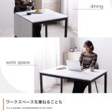 ダイニング家具 伸縮式ダイニングテーブル 幅70 110cm おしゃれ 折りたたみ rilmy 韓国 インテリア 机 デスク バタフライテーブル PCデスク テレワーク 新生活 省スペース