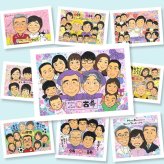 古希 ギフト 似顔絵 手描き プレゼント 贈り物 名入れ 古希 長寿 長寿祝い 70歳 誕生日 大人数 お父さん 家族 両親 お母さん 名入れ 下書き確認 修正無料 実績多数 喜ばれる 親孝行 そっくり 思い出 長寿祝い 70歳 ブライダルギフト 感謝の品 サプライズ 色紙 卒寿祝い 感激 記念日 ハロウィン 初任給 バレンタインデー 同窓会 米寿祝い オーダーメイド