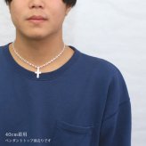 ネックレス チェーンのみ 4面カットあずきチェーン 太さ約4.1mm シルバー925 長さ 選べる ネックレス チェーン ハワイアンジュエリー メンズ レディース 誕生日 プレゼント ハロウィン 【品番：SCL125-4C】