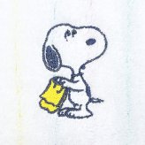 スヌーピー ウォッシュタオル (Washing) ホワイト ハンカチ 西川 日本製 SNOOPY