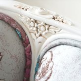 ソファ 座椅子 姫系 家具 二人用 かわいい ロココ 猫脚 アンティーク風 エステサロン シェル 型 ゴージャス アンティーク調 ゴシック ー 2人掛け シャビーシック エレガント フレンチ ヨーロピアン 猫足 貝殻 マーメイド