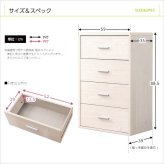 収納家具 ラック DEALS-ディールズ- チェストタイプ 送料無料 DS60-CH 箪笥 おしゃれ たんす タンス 引き出し チェスト 収納 北欧 可愛い シンプル 衣類 ナチュラル 木目