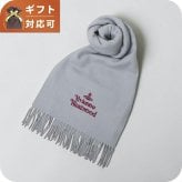 ヴィヴィアンウエストウッド VIVIENNE WESTWOOD マフラー 25-W00Q7-P403 レディース メンズ ライトグレー マフラー