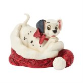 101匹わんちゃん サンタハット 8cm クリスマス | ディズニー トラディションズ ジムショア グッズ フィギュア 人形 置物 彫刻 Jim Shore 正規輸入品