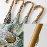 【Cou Pole クーポール】晴雨兼用 リバティプリント バンブーハンドル 長傘 / UVカット日傘 (CC-73004)レディース LIBERTY 花柄 フラワー 紫外線対策 日本製 プレゼント ギフト coupole 雨傘 母の日 クリスマス 60代 50代 40代 30代