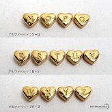 ステンレス 選べる誕生石とイニシャルのネックレス ハート ゴールド レディース スネークチェーン AからZ 26文字 12カラー ペンダント 英字 カラーストーン ダブルモチーフ 華奢 上品 大人可愛い アクセサリー 金属アレルギー対応