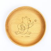 ディズニー くまのプーさん 木製丸プレート (ハチ) 食器 Disney