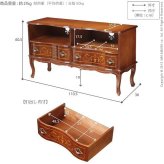 イタリア 家具 ヨーロピアン ヴェローナクラシック 猫脚テレビボード W110cm 猫脚 リビング ヨーロッパ家具 クラシック 輸入家具 アンティーク風 イタリア製 ブラウン おしゃれ 高級感 エレガント 木製 天然木 リモート テレワーク 在宅 新生活