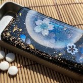 職人の手作り！和柄ペアFRISKケース「絵」フリスク タブレット ミント 名入れ 職人 手作り ハンドメイド 送料無料 伝統工芸 桜 和モダン 和柄 和風 和雑貨 ギフト プレゼント 贈り物