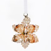 スワロフスキー SWAROVSKI オーナメント Annual Edition Festive 3D スノーフレーク クリスマスオーナメント ゴールド 5731942 インテリア オブジェ 置物 母の日 即日発送【スペシャルラッピング660円(別売り)】 成人祝い