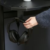 GAMING DESK XeNO(ゼノ)イージー01 FULL ブラック・ブルー 2色展開 デスク パソコンデスク ワークデスク 在宅ワーク おしゃれ シンプル 新生活 家具 インテリア 不二貿易