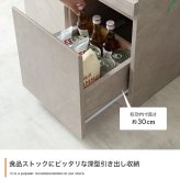 食器棚 キッチン収納 レンジ台 レンジボード レンジラック キッチンカウンター キッチンラック キャスター付き 60幅 ロータイプ Cyrus サイラス スライドトレー コンセント付き 引き出し 扉付き 扉収納 コンパクト 省スペース 新生活