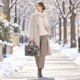 Manhattaners マンハッタナーズ ショルダー 手持ち 斜め掛け ストライド トートバッグ レディース 普段使い 使いやすい