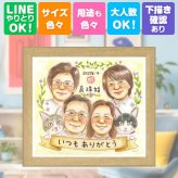 結婚30周年のギフトに、感謝が自然に伝わる似顔絵です。 結婚記念日 贈り物 似顔絵 手描き ギフト 名入れ プレゼント 結婚30周年 真珠婚 記念 お祝い 家族 ご夫婦 ご両親 名入れ 修正無料 下書き確認 一生もの 親孝行 実績多数 かわいい 真珠婚 一生もの 30周年 感謝 宝物 白寿祝い 喜寿祝い ハロウィン ウェディングギフト イラスト 同窓会 古希祝い 披露宴 快気祝い お祝いの品
