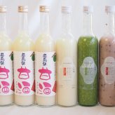 国産米使用ノンアルコール豪華甘酒6本セット 奥飛騨甘酒3本(岐阜) 山崎 一糀(吟醸 古代米 抹茶)(愛知)　計500ml×6本