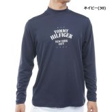 トミーヒルフィガー ゴルフ メンズ ワッフル 長袖モックシャツ TOMMY HILFIGER THMA655 2026年秋冬モデル お誕生日祝い お祝い 記念品 お父さん 父の日 彼氏 男性 30代 40代 50代 60代  還暦祝い 敬老の日 人気プレゼント プレゼント